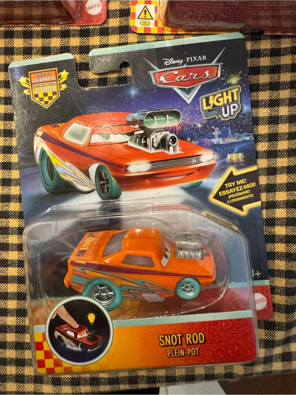 Mattel Disney Pixar Cars Light Up Trio